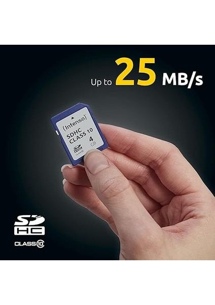 4gb Sdhc - 4gb Sdhc Bellek Kartı 20 Mb/s Sınıf 10 - Mavi modelleri