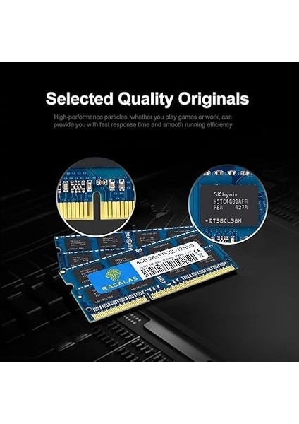 8gb Kit (2X4GB) PC3-12800 DDR3L 1600MHZ Ram Sodımm, 4gb 2rx8 PC3L-12800S Ddr3 1600 1.35V 204-PIN CL11 Upgrade Rank Laptop Bellek fiyatları