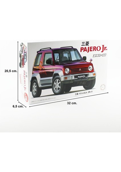 ID-116 04672 1/24 Ölçek, Mitsubishi Pajero Jr Zr-Iı, (Cam Boyama Maskesi Ile), Otomobil Plastik Model Kiti indirimleri