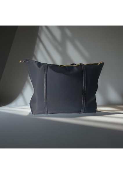 Kadın Şeritli Halka Detaylı Omuz ve Kol Çantası EN42 BOY30 fiyatları