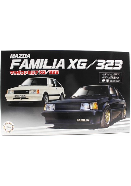 ID-121 04684 1/24 Ölçek, Mazda Familia XG/323, Otomobil Plastik Model Kiti