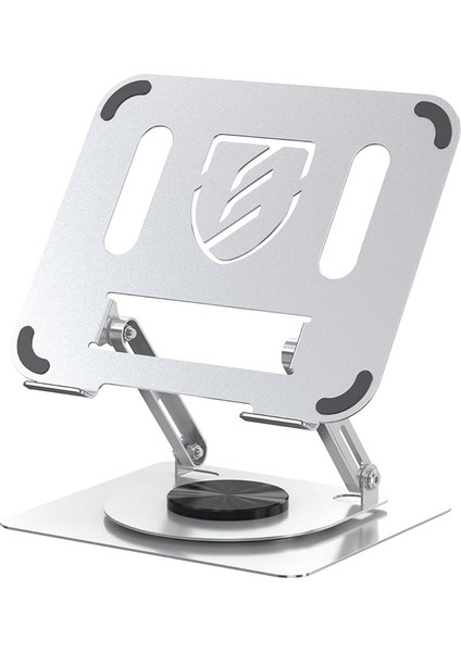 Stant Çelik Standı Ergonomik Bilgisayar Yükseltici Her Açıda Ayarlanabilir Stand Tüm Boyutlarda Notebook Uyumlu Notebook Standı Bilgisayar Stant (EH257 - Gri)