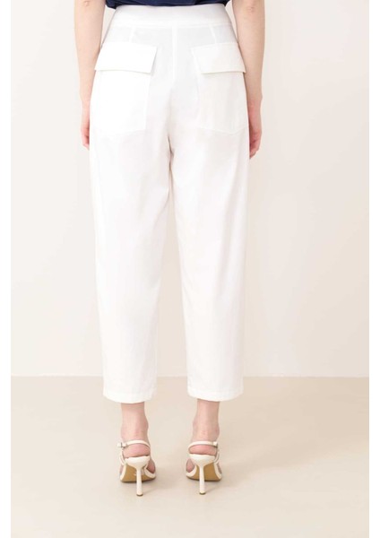 Cepli Pantolon Kırık Beyaz Y2312095_090 indirimleri