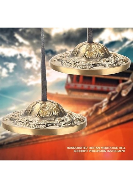Yunxwd Tibet Meditasyon Çanı - El Işi Tibet Meditasyon Çanı Budist Vurmalı Enstrüman Anılar ve Şanslar Için Sağlam Kayışlı (Ssangyong) fiyatları