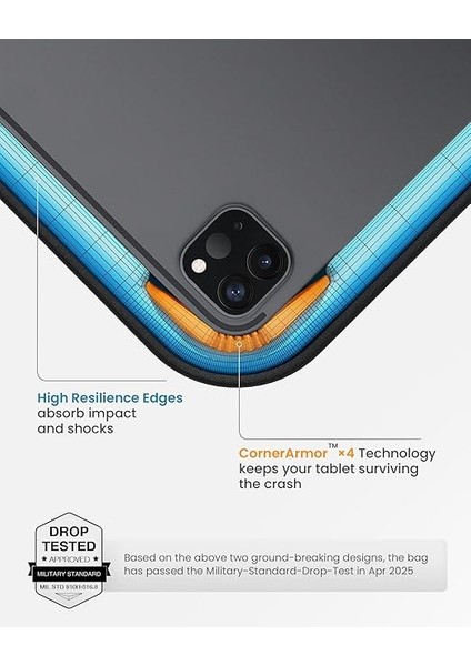 360 Koruyucu Tablet Kılıfı, 11 Inç iPad Pro M2&m1 Için Sihirli Klavye Veya Akıllı Klavye Folyosu, 11 Inç iPad Air ve iPad 10 Için, Aksesuar Cepli Suya Dayanıklı Kılıf Çanta fırsatları