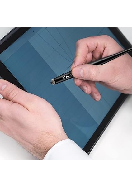 Kapasitif Stylus Kalemler Premium Metal Ince Combo Dokunmatik Ekran Tabletler Için 4 Yedek Nanofiber Uçlu 2 Adet Asus/lenovo/surface/samsung Galaxy Note/iphone/ipad/lg ve Daha Fazlası fırsatları