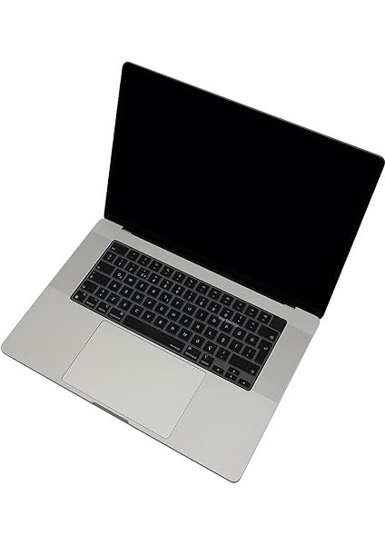 MacBook Türkçe‑q Klavye Koruyucu | Açık Pembe | Siyah| Şeffaf Silikon Kapak M1/m2/m3 Touch Id Uyumlu – Toz, Dökülme ve Çizilmelere Karşı Koruma Siyah indirimleri