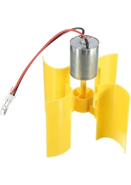 Robotik Dikey Rüzgar Türbini 3 Parça modelleri