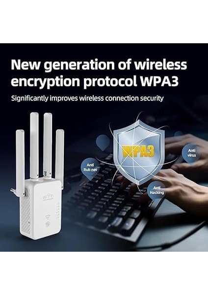 GA07 2.4ghz Kablosuz Wifi Sinyal Güçlendirici Repeater Menzil Artırıcı (Wifi 2.4 Ghz - Kendinden Fişli) fiyatları