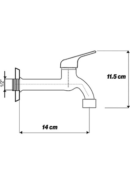 Kapa Uzun Musluk Lavabo Banyo Mutfak Musluğu Bahçe Çeşmesi Klasik Musluk Tek Çıkışlı Batarya modelleri