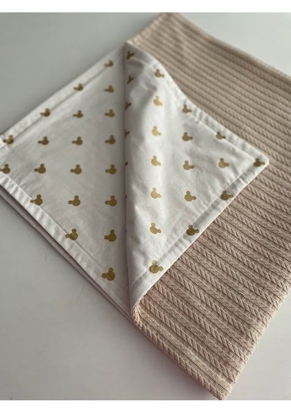 Bej Örgü Gold Mickey Poplin Pike