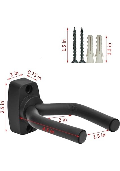 Paket Gitar Askı Kanca Tutucu Duvara Montaj Ekran Akustik Gitar Standı Ukulele Bas Mandolin Banjo Duvara Monte Askıları Siyah fiyatları