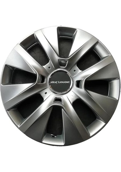 Jant Kapağı 4 Adet Esnek Kırılmaz Kapak Tüm Araçlar 334 Peugeot