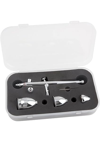 Airbrush Tabancası FE-183 ile 0,50 mm Yerçekimi Çift Eylem Airbrush Set Airbrush Tabanca Makyaj Boyama Tırnak Sanatı Dövme Iğne Ile, Plastik Damlalık Anahtarı… modelleri