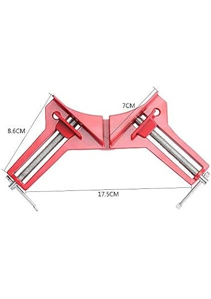 4 Parça 90 Derece Dik Açılı Kelepçe, Ağaç Işleme Kelepçe Seti, Ayarlanabilir Ahşap Yardımcı Gönye Kelepçesi Resim Fotoğraf Çerçevesi, Balık Tankı, Mobilya, Kendin Yap El Aletleri Köşe Kelepçesi modelleri