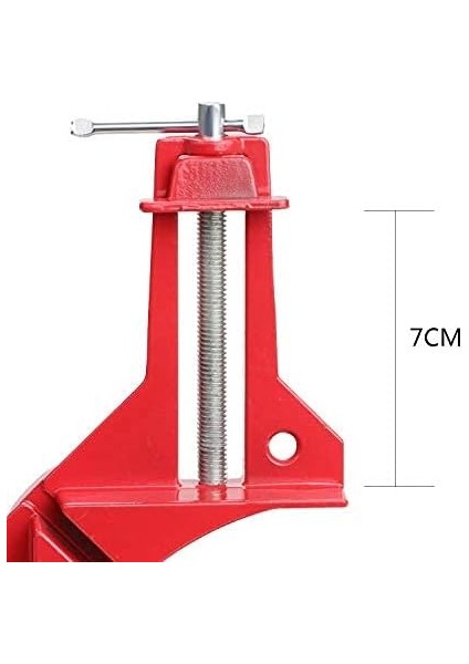 4 Parça 90 Derece Dik Açılı Kelepçe, Ağaç Işleme Kelepçe Seti, Ayarlanabilir Ahşap Yardımcı Gönye Kelepçesi Resim Fotoğraf Çerçevesi, Balık Tankı, Mobilya, Kendin Yap El Aletleri Köşe Kelepçesi fırsatları