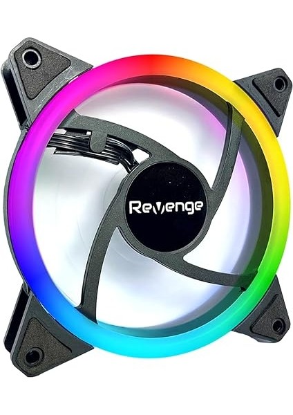 RV400 4in1 Kumandalı 12CM Rgb Fan Seti Fan Kontrolör Dahil 120MM 4lü Kasa Fanı fiyatları