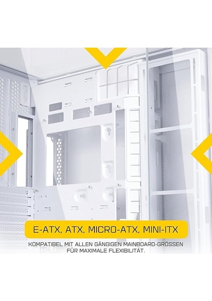 Li O11 Vision Compact Atx Mid-Tower Oyun Pc Kasası - Alüminyum ve Temperli Cam Beyaz Pc Kasası indirimleri