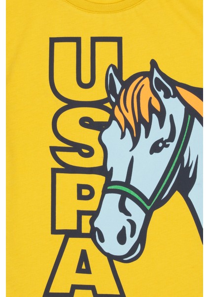 Erkek Çocuk Koyu Sarı Tişört 50316479-VR094 modelleri