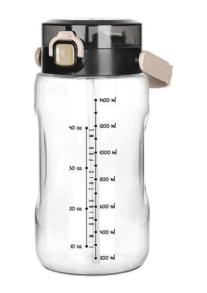 Şeffaf Matara - 1500 ml - 50,7 Oz - Watermode Matara fiyatları