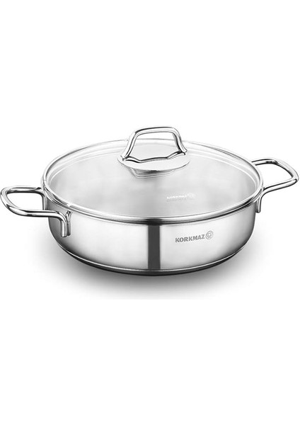 Perla 24X6.5 cm Kısa Tencere