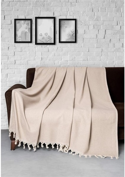 Concept Trendy Koltuk Örtüsü Bej 2'li Set 170X230CM modelleri