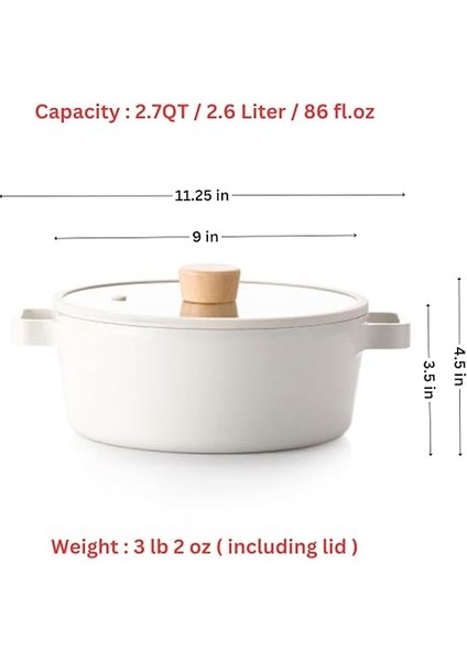 Fika Cam Kapaklı Alüminyum Döküm Tencere 22 cm modelleri