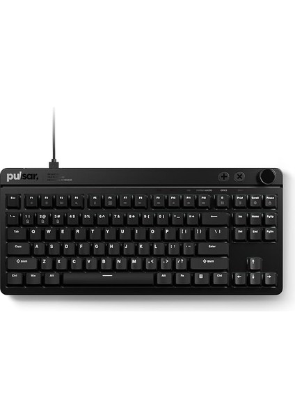 Xboard Ms Mekanik Oyun Klavyesi, 35 K Tarama Oranı ve 8k Sondaj Hızı, Sıcak Değiştirilebilir Ultra Düşük Gecikme Süresi Için Tkl Eklemli Montaj, Alüminyum Plaka, Pbt Tuşları