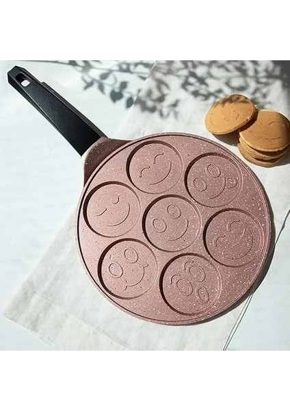 Rose Gold Alüminyum Döküm 27 cm Krep Tavası indirimleri