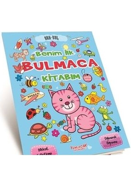 Bulmaca Kitabım Mavi Kalem Hediyeli