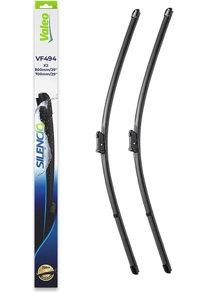 Silencio Flat Blade Set Silecek Seti Ford Focus Iıı (2012-2020) (730+730 Mm) 574694