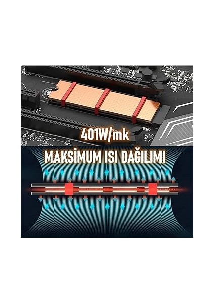 Copper2 Dizüstü Masaüstü M.2 Nvme M.2 Sata SSD Soğutucu Heatsink modelleri