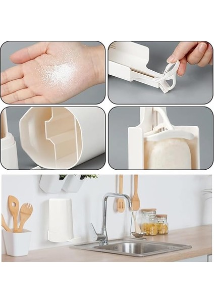 Sabun Öğütücü Sabunluk, Sağlam El Sabunu, Delme Gerektirmez, Sabun Öğütücü, Sabun Törpüsü, Duvar Montajı, Su Geçirmez, Mutfak ve Banyo Için fırsatları