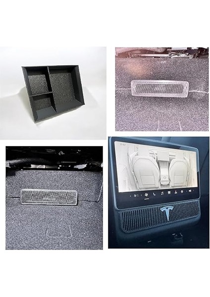 Model Y Juniper Orta Konsol Düzenleyici ve Arka Havalandırma Koruma Kapakları – 4'lü Araç Içi Organizer Set fiyatları
