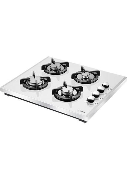 Lx-40 Tshdf Beyaz Cam Set Üstü Ocak Oval