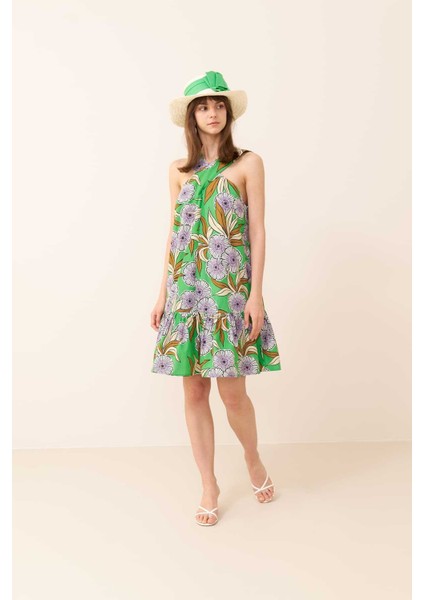 Kolsuz Mini Elbise Standart Renk Y2311081_089 indirimleri