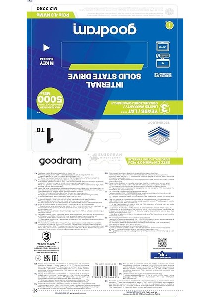 PX600 1tb SSD – Pcıe Gen4, Nvme, 5000MB/S Okuma, 3200MB/S Yazma, SSDPR-PX600-1K0-80 fiyatları