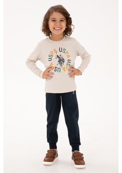 Erkek Çocuk Bej Pijama Takım 50318681-VR011