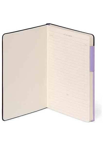 - Not Defteri, Çizgili, Medium, 192 Sayfa, Yumuşak Pu Cilt, Fsc® Sertifikalı Kağıt, Fildişi Renkli Kağıt 90 G/m², Aylık Planlayıcı, Adres Defteri, Yer Işareti, 13 x 21 Cm, Renk Lavanta fiyatları