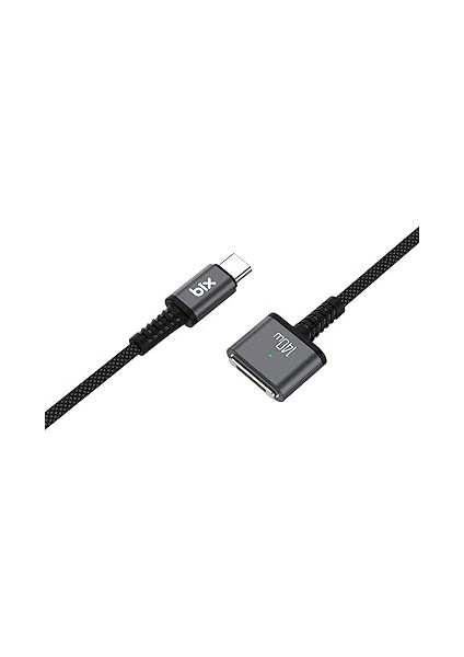 BXM3C 140W Type-C To Magsafe 3 Macbook Pro ve Macbook Air 13″ 14″ 16″ M1 M2 Uyumlu Pd 3.1 Manyetik Örgülü Hızlı Şarj Kablosu 2 Metre fiyatları