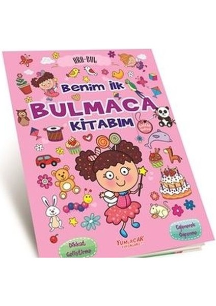 Bulmaca Kitabım Pembe Kalem Hediyeli
