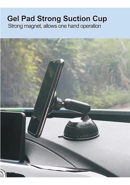 Privity Serisi Mıknatıslı Araç Içi Telefon Tutucu Vantuzlu Magnet 360 Derece Telefon Tutucu HL-003 modelleri