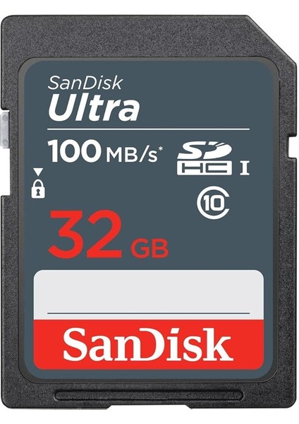 Ultra 32GB Sdhc Memory Card 100MB/S
