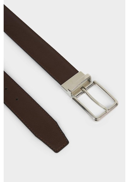 Erkek Dikdörtgen Toka Suni Deri Klasik Kemer G4433AXNS fiyatları