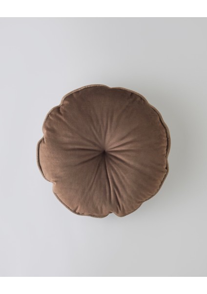 Lineta Dekoratif Kırlent 40X40 cm Kahve