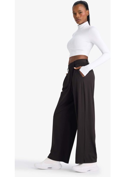 fit Wide Leg Geniş Paça Cepli Pileli Standart Boy Premium Sporcu PANTOLON F8232AX25WN modelleri