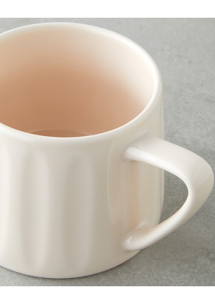 Daphne New Bone China Kupa 320 ml Bej modelleri