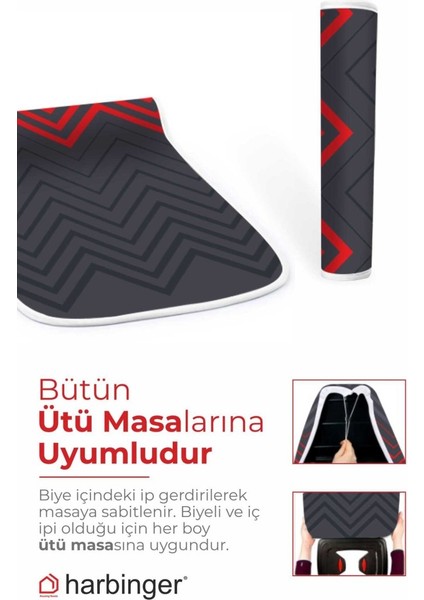 Harbinger Keçeli %100 Pamuklu Isıya Dayanıklı Ütü Masası Bezi Kılıfı modelleri