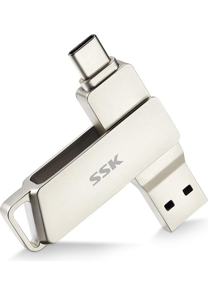 128GB USB C Flash Sürücü 200MB/S'YE Kadar Aktarım Hızı Çift Konnektörler 2'si 1 Arada Tip C+Usb 3.2 Başparmak (Jump) Sürücü Memory Stick Thunderbolt 3 Android Telefon, Macbook/pro/hava ve Daha