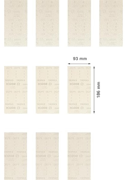 Professional 10 Parça Expert M480 Ağ Zımpara Seti (Boyalı Ahşap, Sert Ahşap, 93X186 Mm, Aksesuar Titreşimli Zımpara Makinesi) modelleri